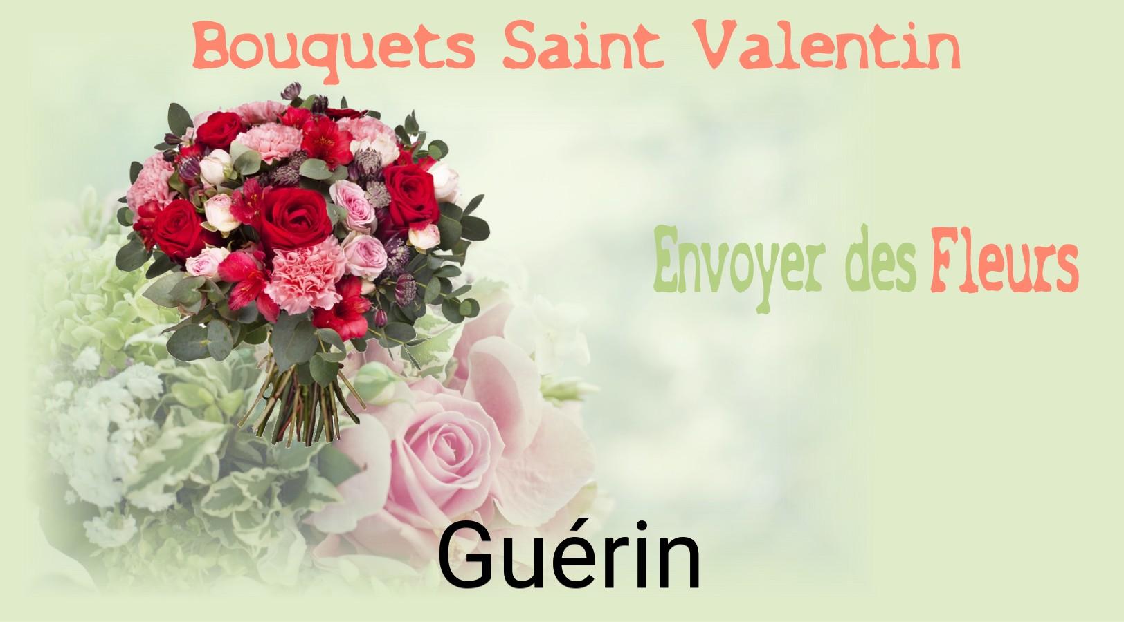 Roses de Saint-Valentin livrées à Guérin